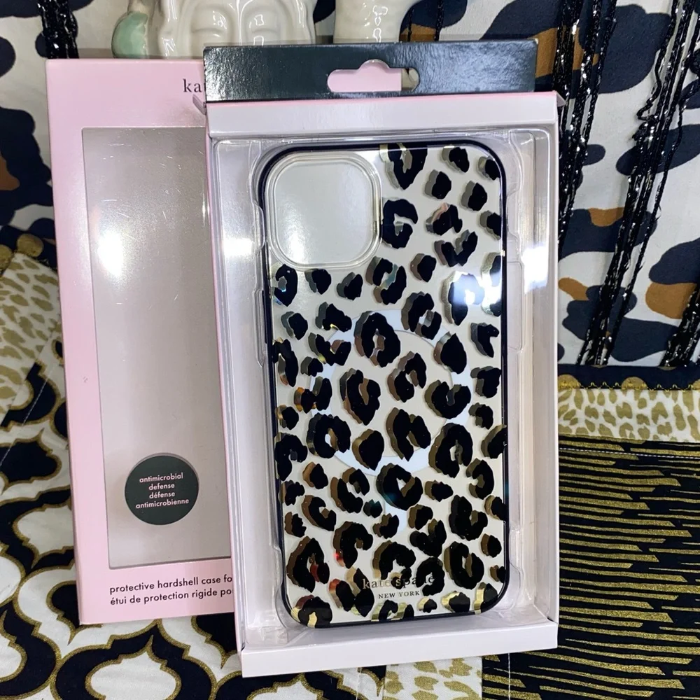 SALE! KATE SPADE LEOPARD IPHONE 14 PLUS CASE